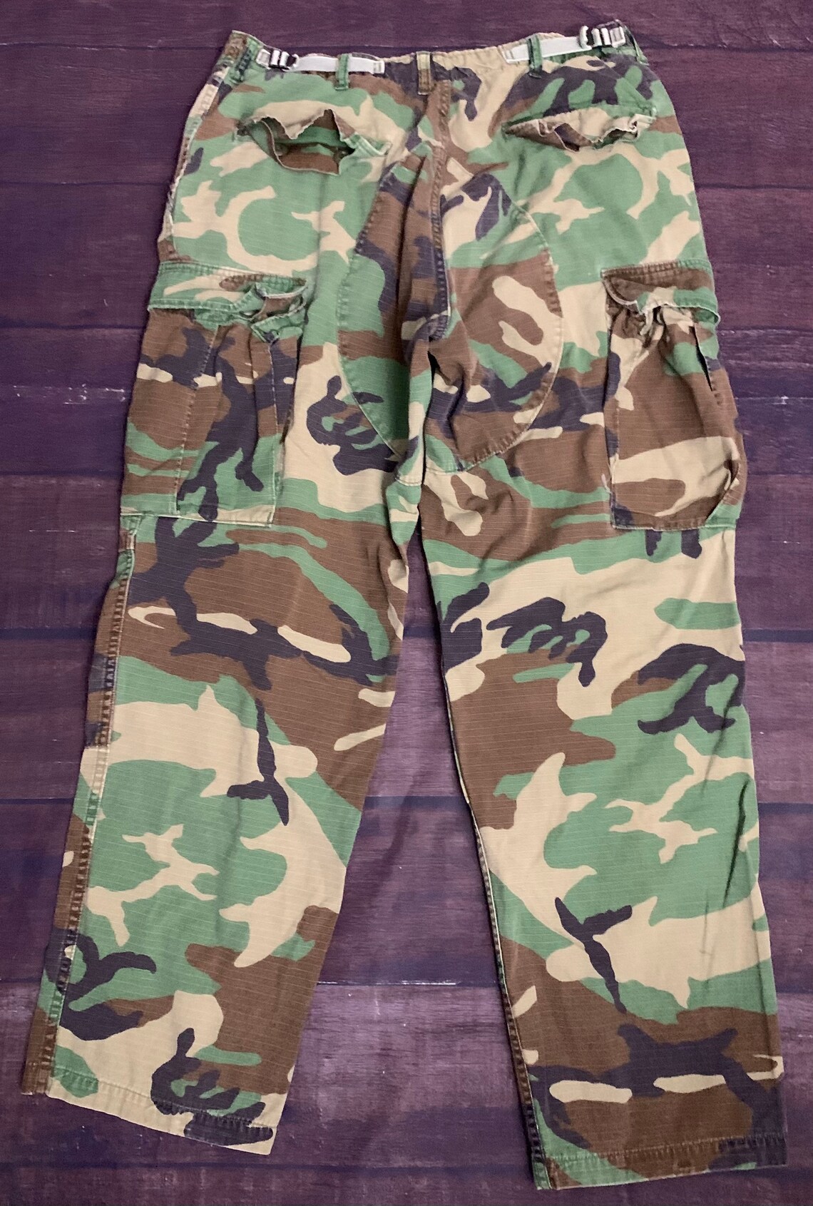 camouflage trouser