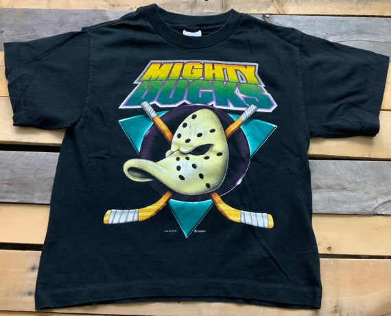 1994 Anaheim Mighty Ducks T-shirt Vintage 1990s Gildan Trench