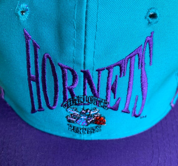 Vintage 90s Charlotte Hornets Embroidered The Gam… - image 2