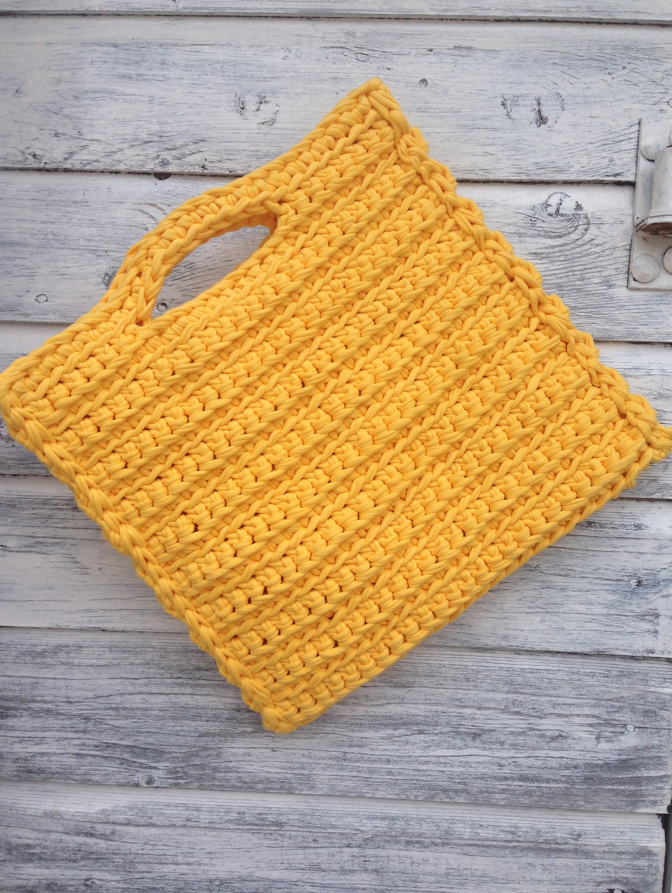 crochet knitting bag