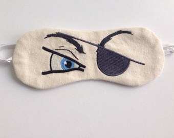 Sleep Mask Sleeping mask pirate Eye Mask Funny Mask Travel Accessory Funny sleeping mask Travel eye mask Kids adults eye mask Eye Pillow