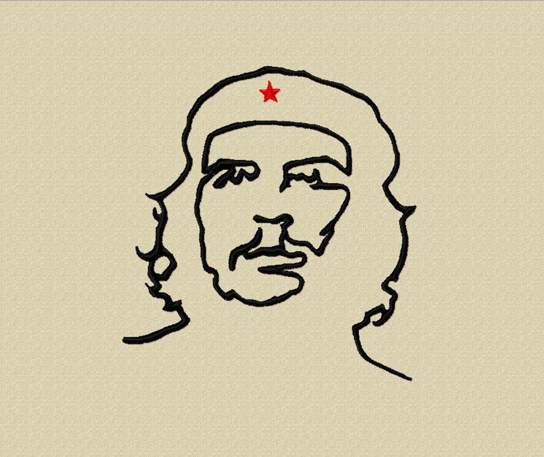 3 Sizes! Che Guevara, Embroidery Design, Che Guevara - Machine Embroidery  Design - Instant Download, Outline, REVOLUTION - Etsy