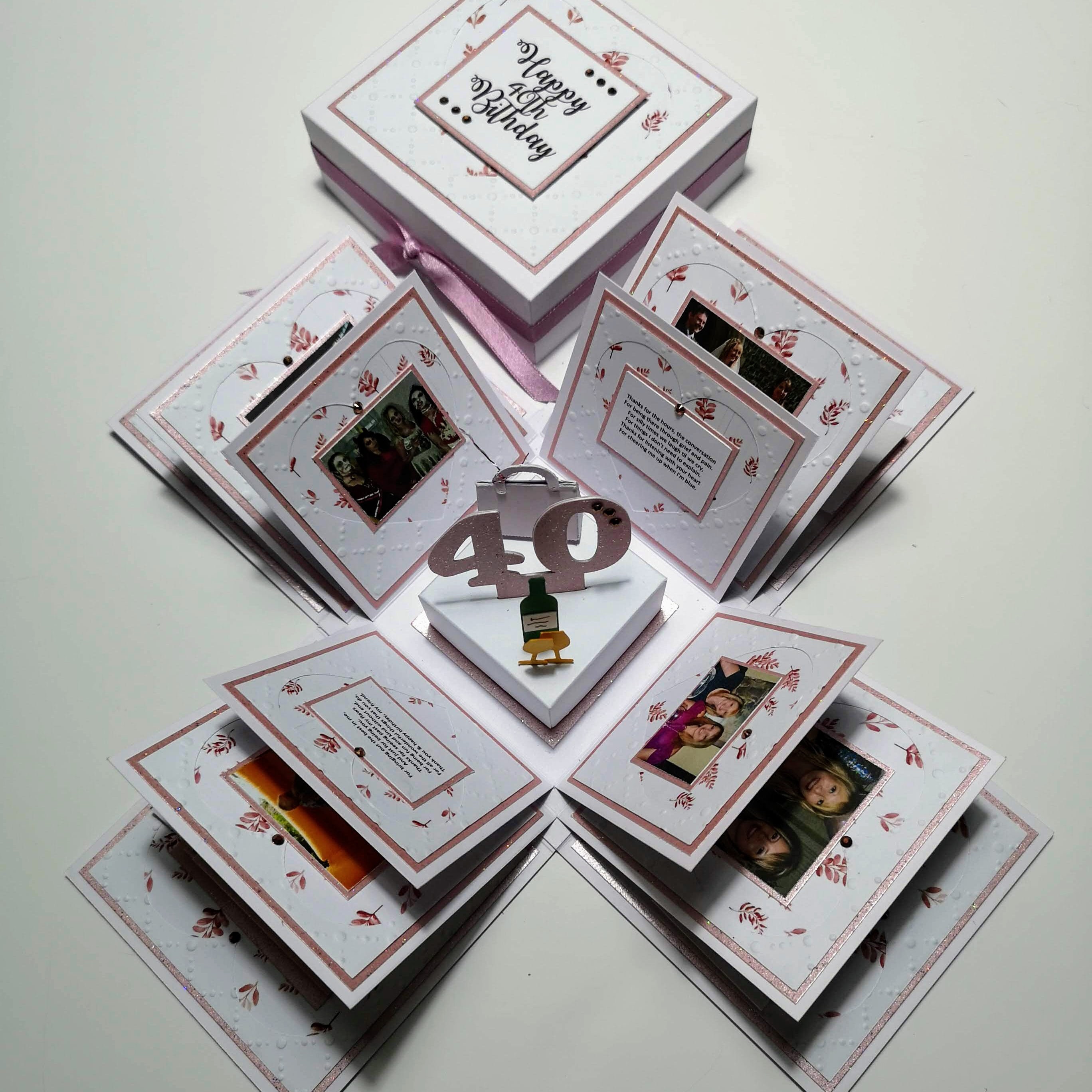 Exploding Memory Photo Box Mother's Day Surprise Gift Etsy