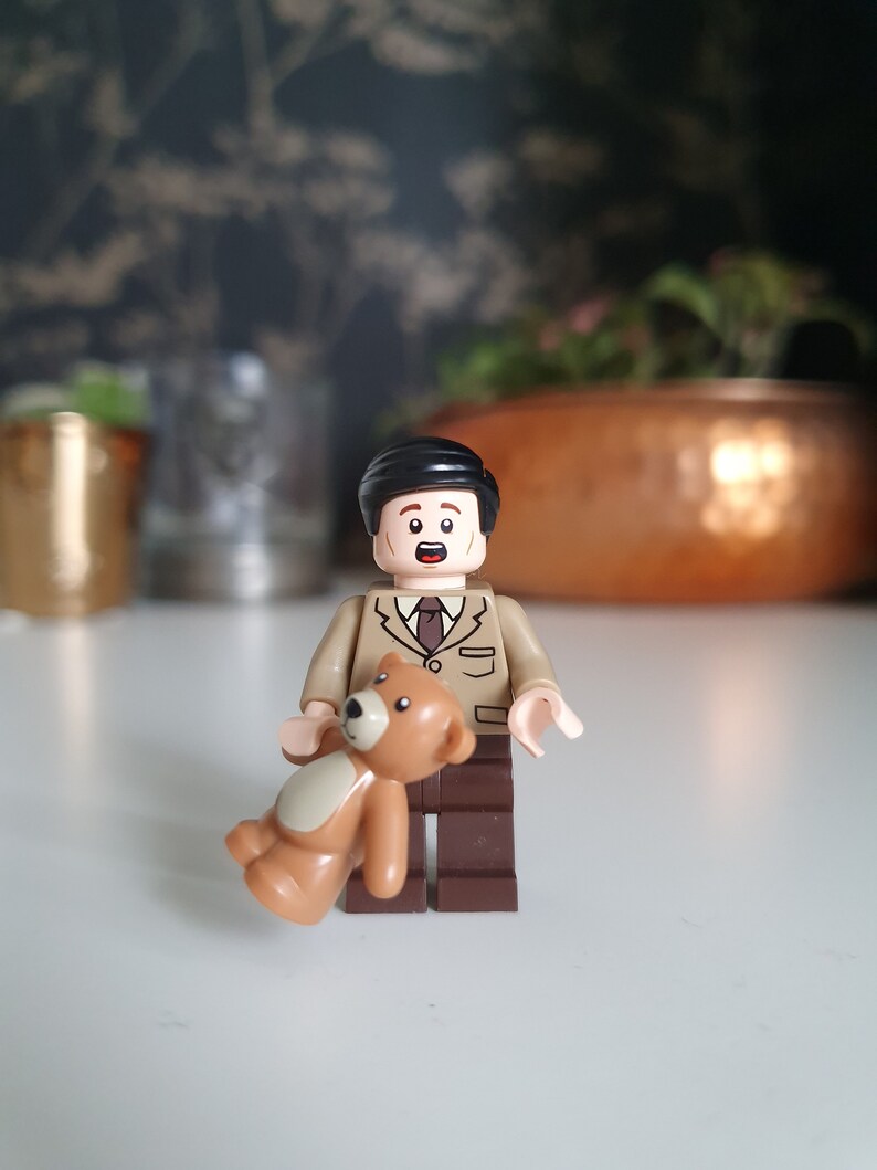 Mr Bean® Custom Minifigure. Mr Bean Keychain/keyring Gift Etsy UK