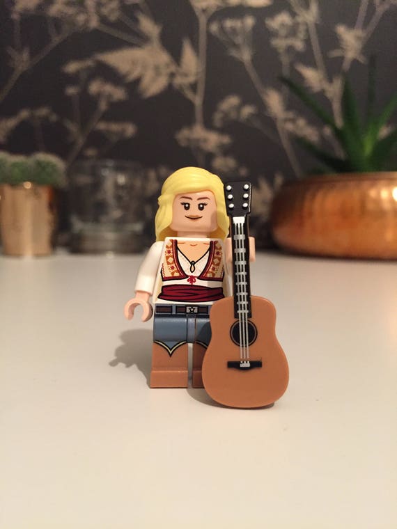 Taylor Swift Countrypop Music Custom Minifigure Taylor Swift With Keychainkeyring With Giftbox Option Pop Music Lover Pop Icon