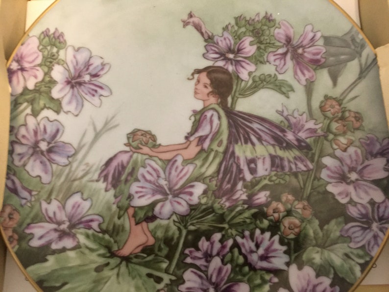 Heinrich Villeroy /& Boch The Mallow Fairy Decorative Plate
