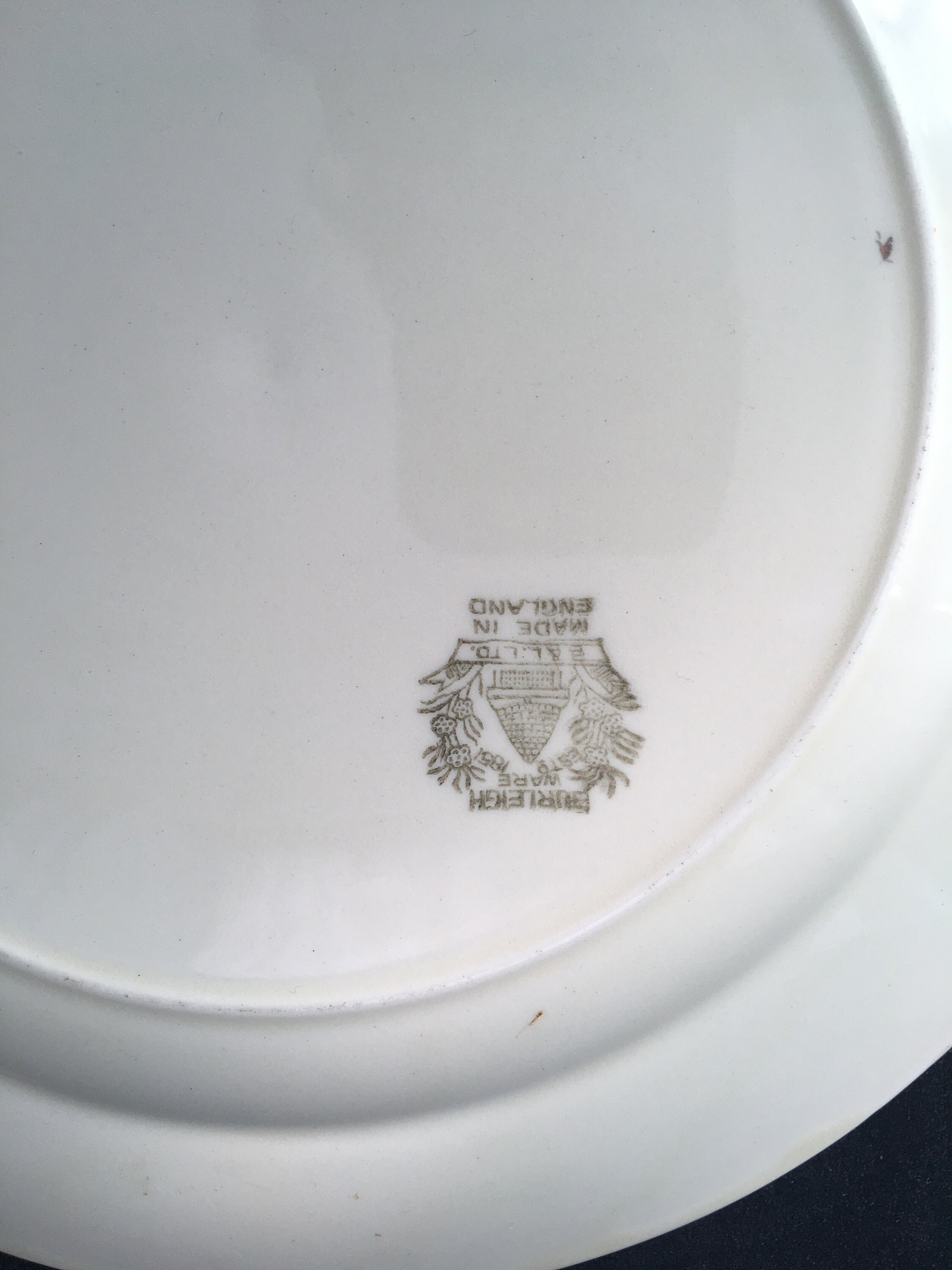 Set of (4) Vintage Burleigh Ware Zenith Deco 1930's England