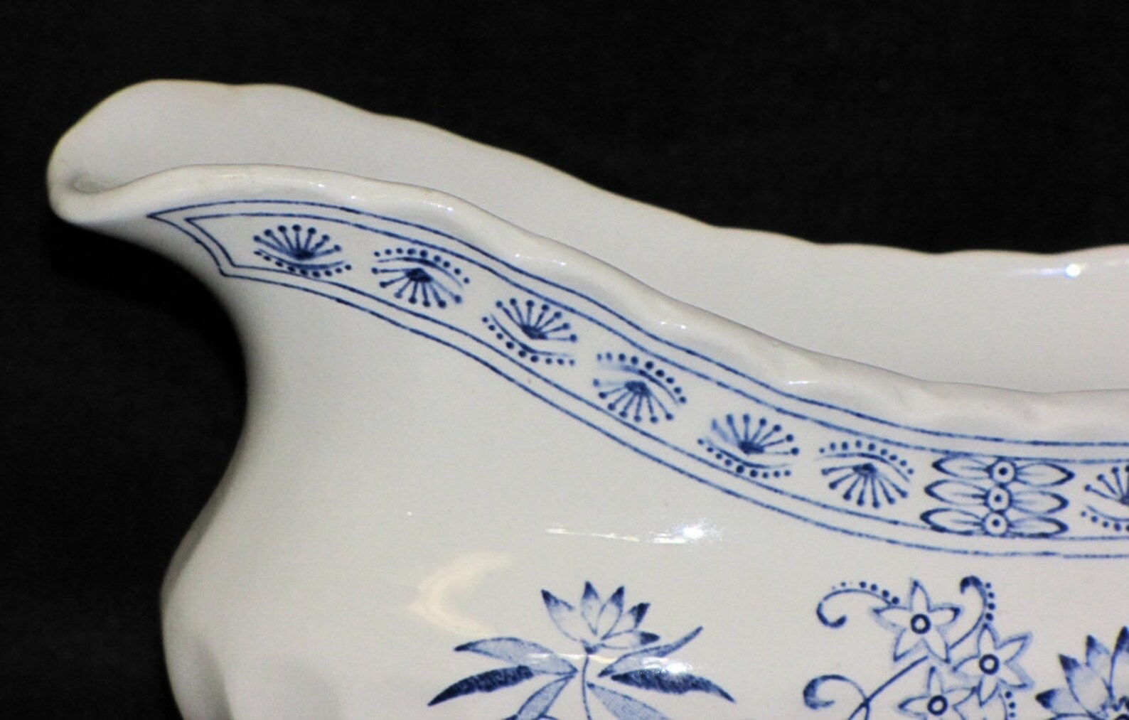 Vintage J & G Meakin England Pottery Classic White Nordic Blue - Etsy