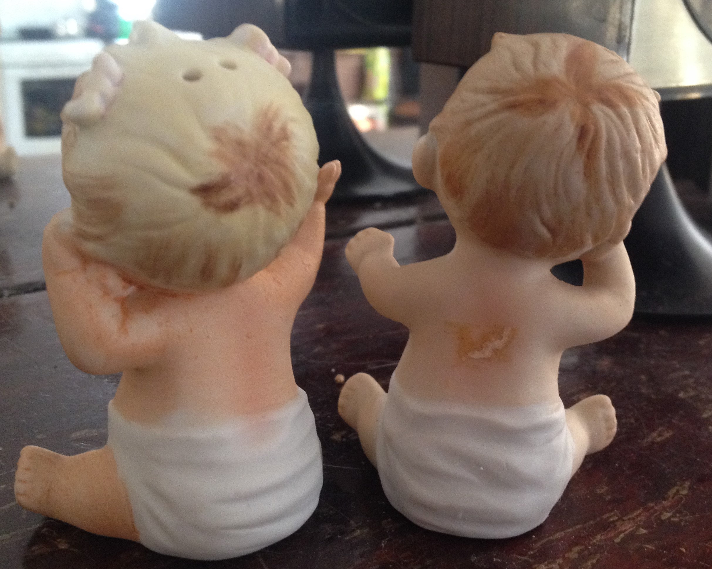 Adorable Vintage Crying Babies Salt & Pepper Shakers Etsy