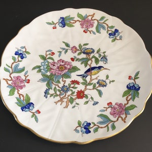 Beautiful Vintage Aynsley Reproduction of a 18th Century Design Bone China Pembroke Cake Plate Platter