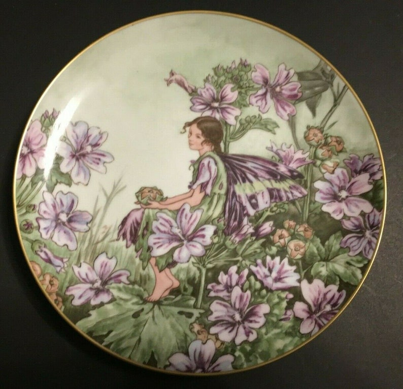 Heinrich Villeroy /& Boch The Mallow Fairy Decorative Plate
