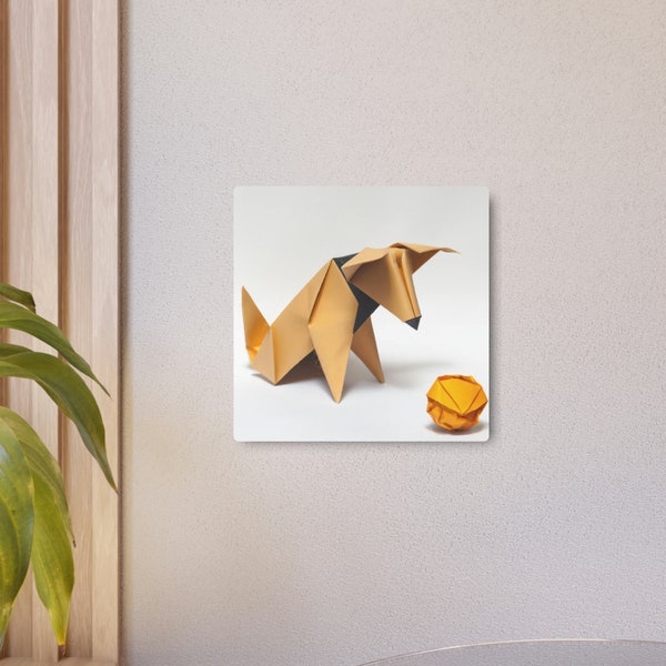 Origami Dog - Etsy