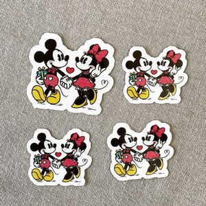 Mickey & Minnie Stickers