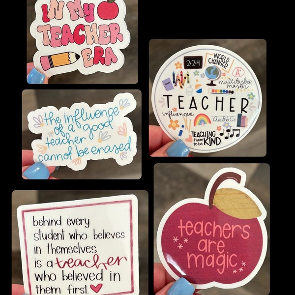 Teacher Appreciation STICKERS