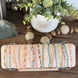 Tiny Beaded Bracelets | Little Piece of Jayde