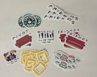 Friends Sticker 20 Pack, Friends Tvshow, Friends Theme, Tv Show Stickers,  Stickers Hydroflask, Vinyl Stickers, Waterproof Stickers 