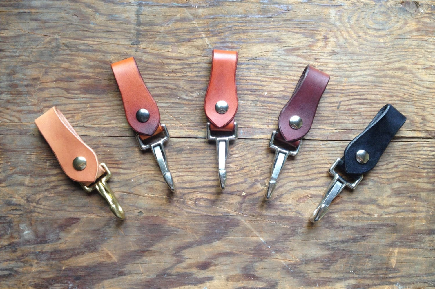 Leather Key Holder Belt Key Holder Belt Loop Leather Keychain Etsy