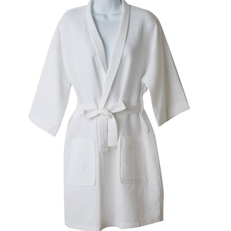 personalised white robe