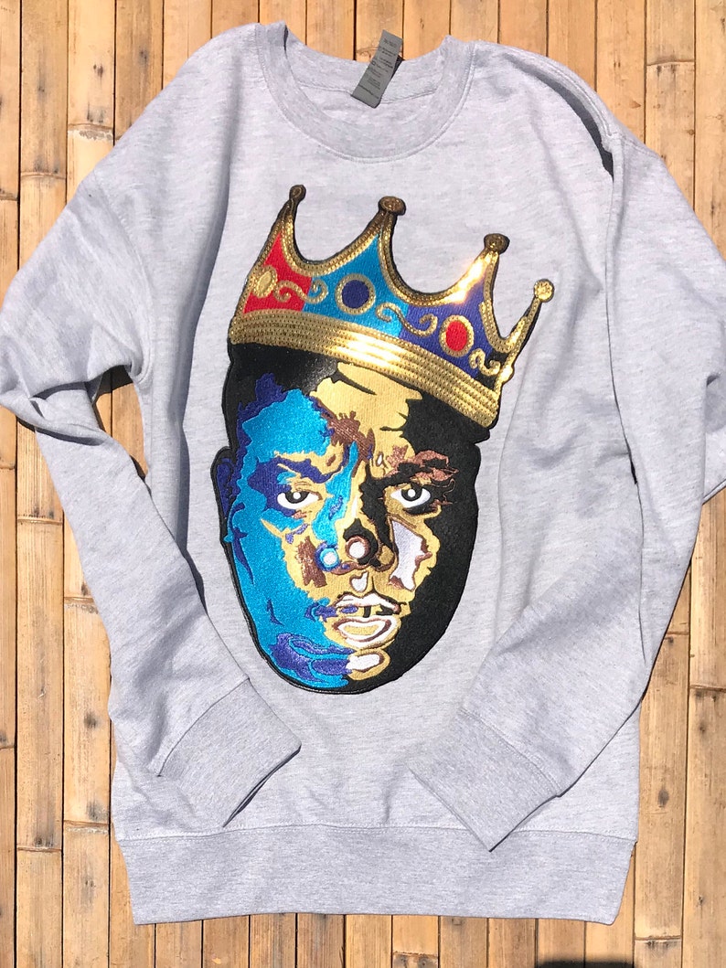 Notorious BIG Sudadera Big Biggie Smalls Inspirado Ropa Hip Etsy Notorious BIG Sudadera Big Biggie Smalls Inspirado Ropa Hip Etsy