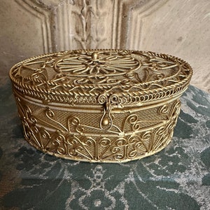 Vintage French Jewelry Box