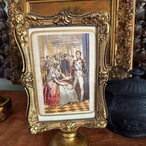 Vintage Wood  Framed Napoleon