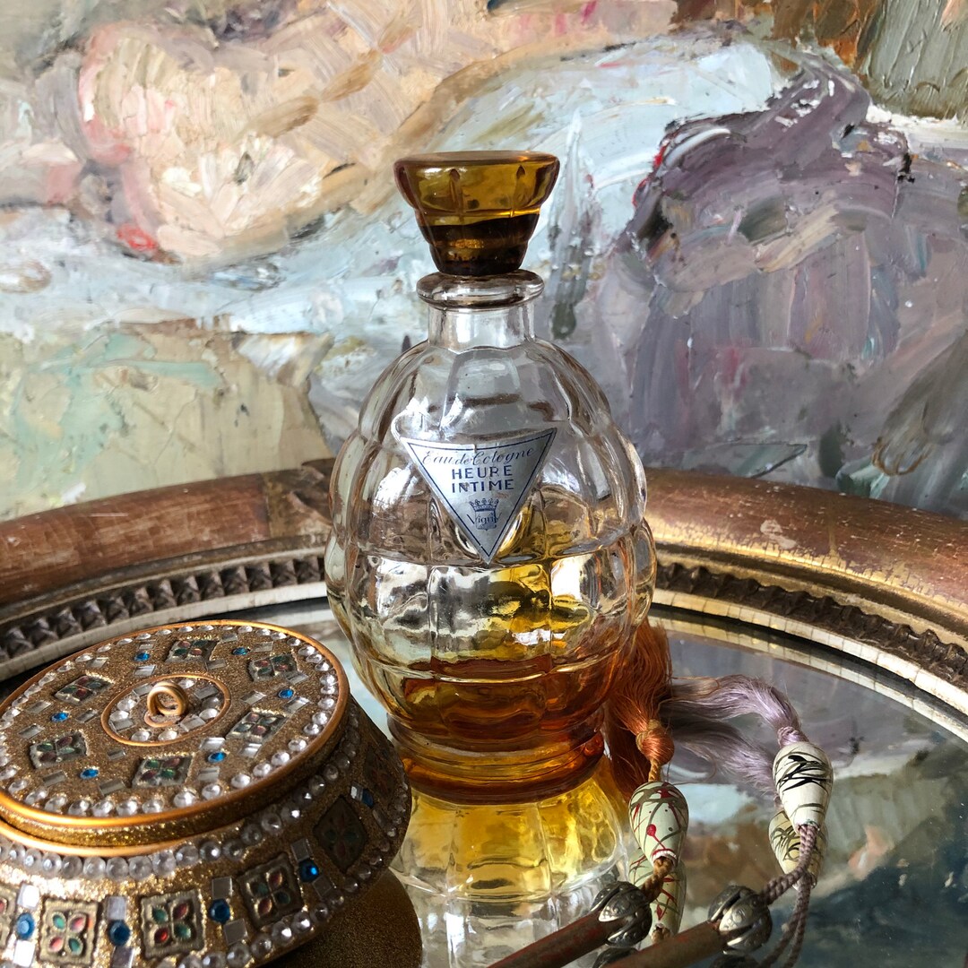 Antique French Perfume Bottle - Etsy