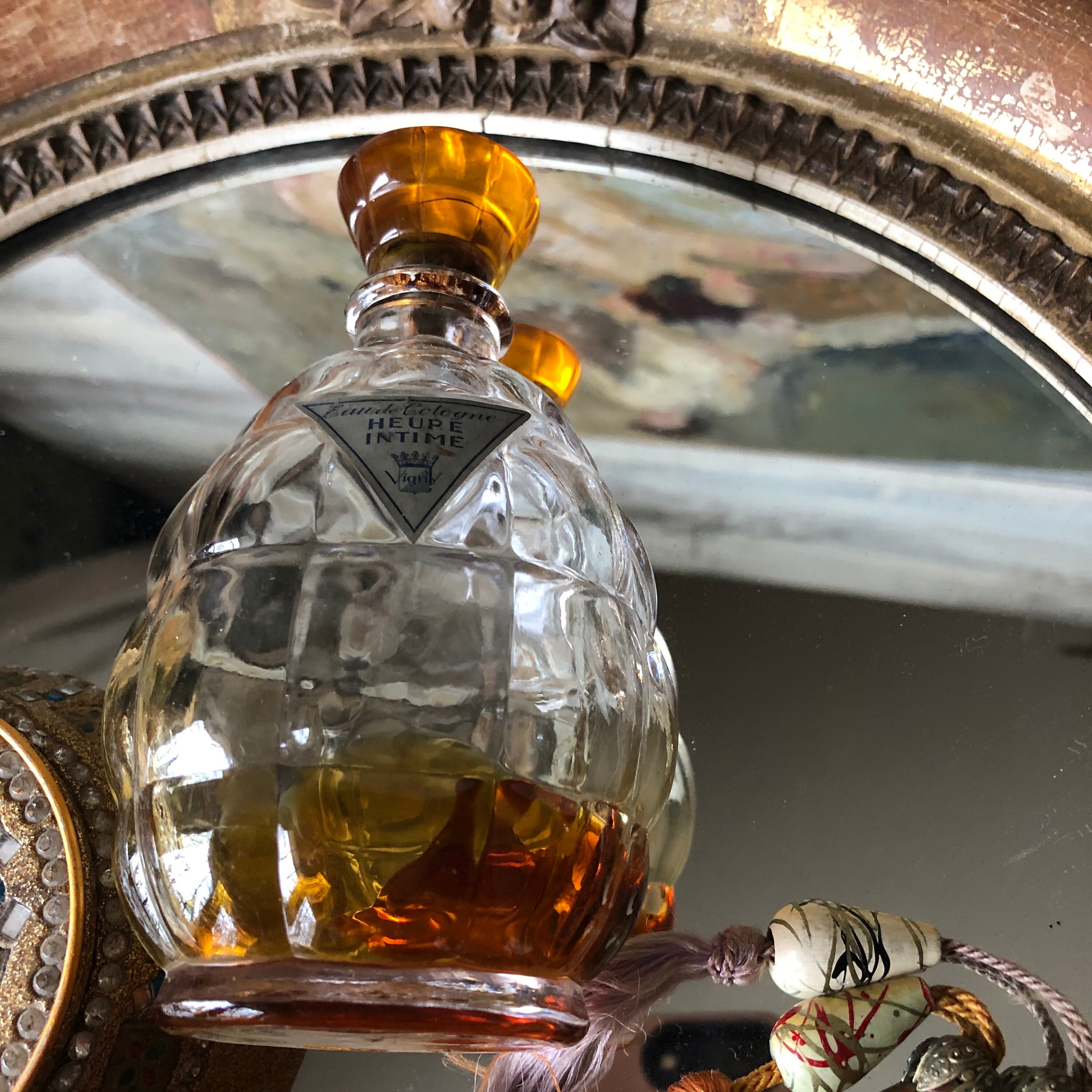 Antique French Perfume Bottle - Etsy