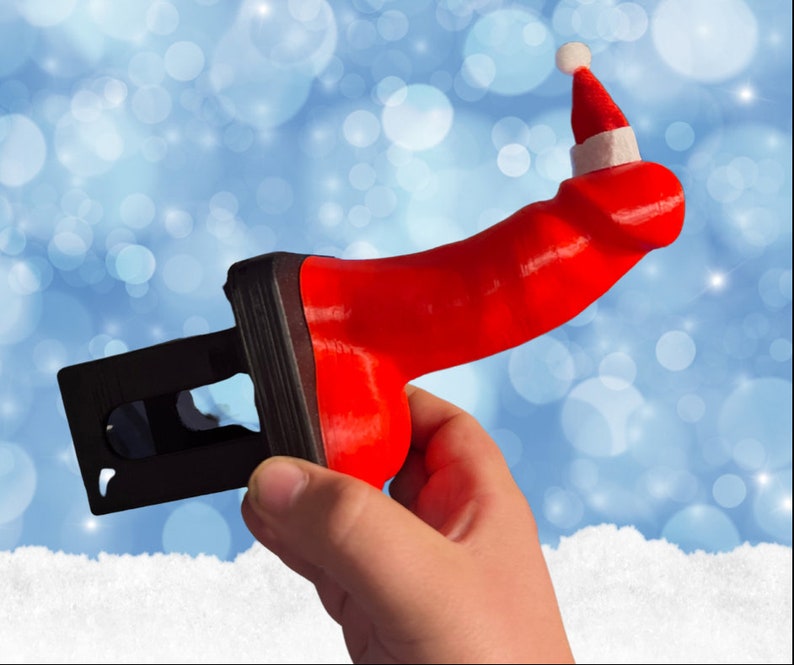 Santa's Truck Hitch Penis Prank Etsy
