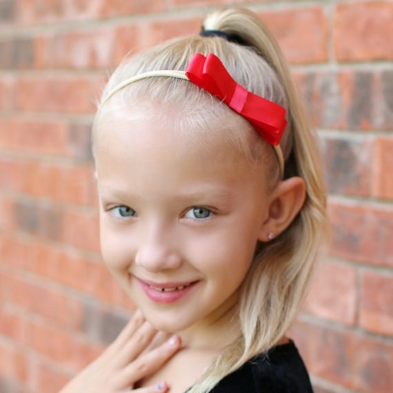 christmas headband baby girl