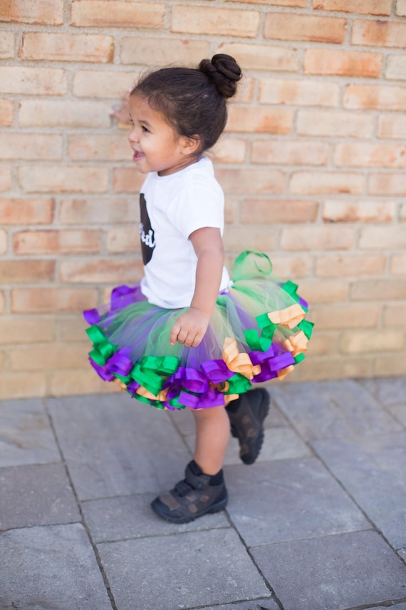 baby mardi gras dress