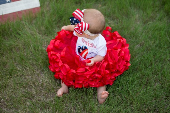 baby girl red tutu