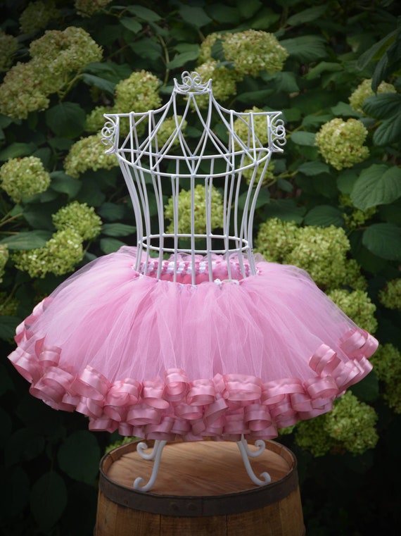 Pink Tulle Skirt Toddler, Flower Girl Dusty Rose, Tulle Flower Girl Dress, Girls Special Occasion Dress for Flower Girls, NB - Size 12 TWRM Il_570xn