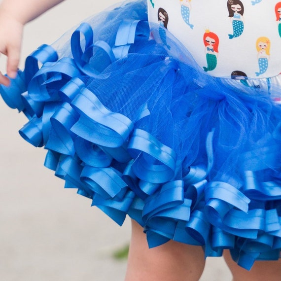 Falda de tul azul Disfraz elegante - Etsy México