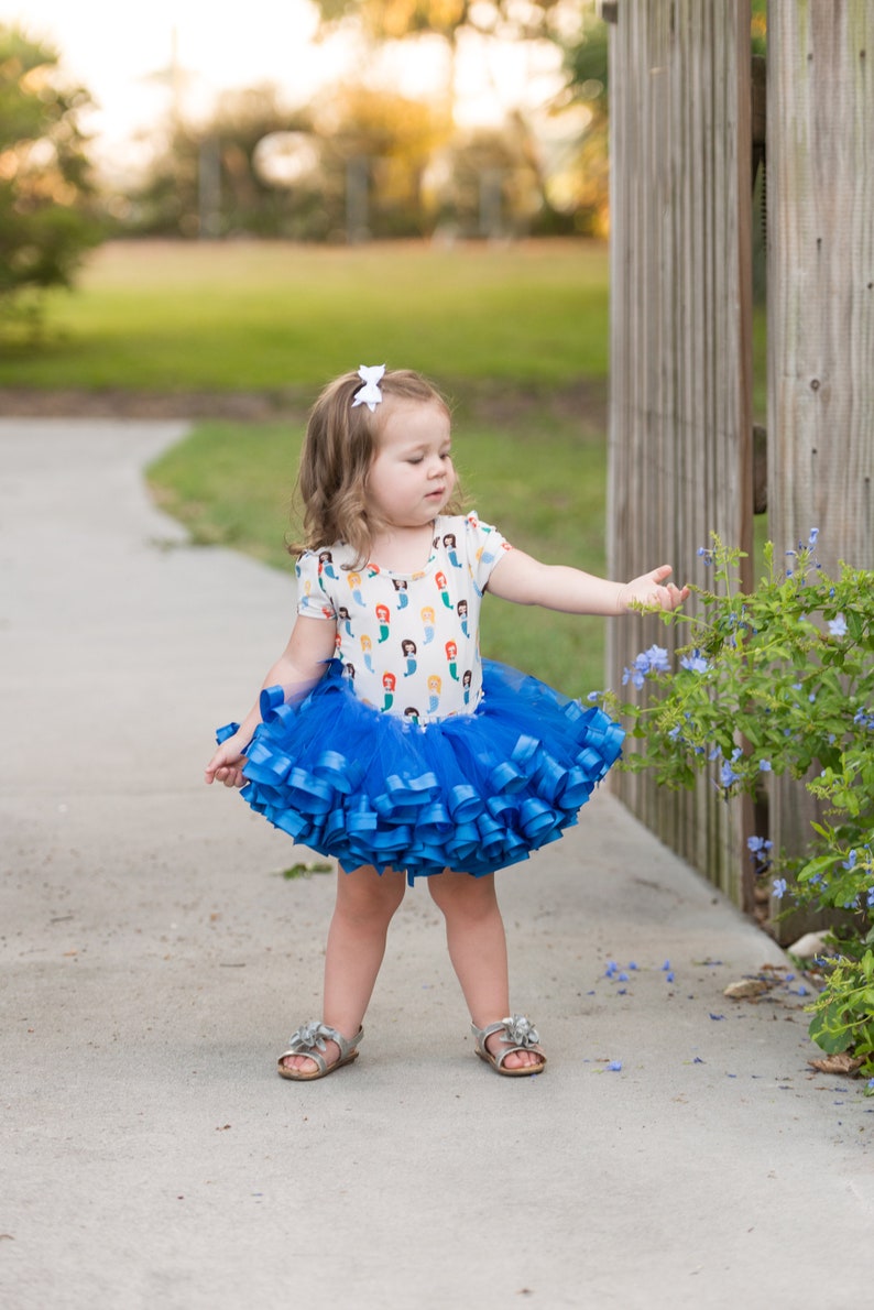 Blue Tulle Skirt Toddler Girl Dress Up Fancy Dress for Girls Etsy