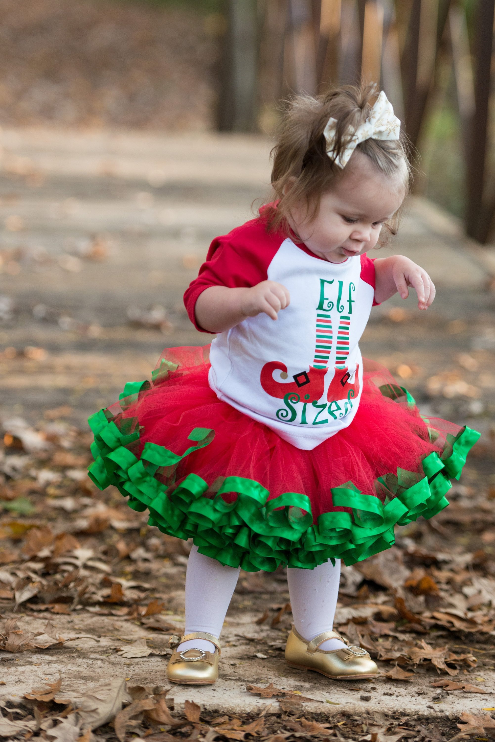 Red and green tutu skirt baby girls holiday dress toddler | Etsy