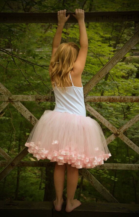 Light Pink Tutu, Light Pink Flower Girl Dress Blush Pink, Blush Junior Bridesmaid Dress Blush, Girls Dresses for Wedding, NB - Size 12 TWLP Il_570xn