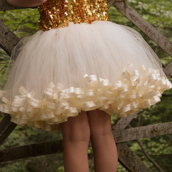 Ivory tulle tutu, Christmas mini session, Christmas dresses for little girls, baby Christmas clothes, Christmas dresses for toddlers TWIV Il_570xn