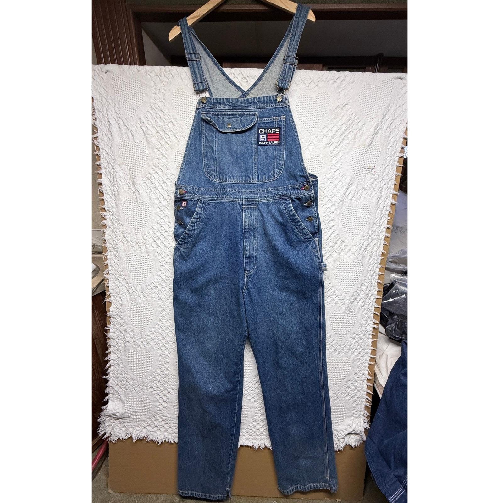 Vintage Ralph Lauren Overalls - Etsy