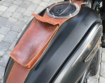 Paneel Tassen & portemonnees Bagage & Reizen Rolkoffers Lederen Harley Motorcycle Tank Slabbetje 