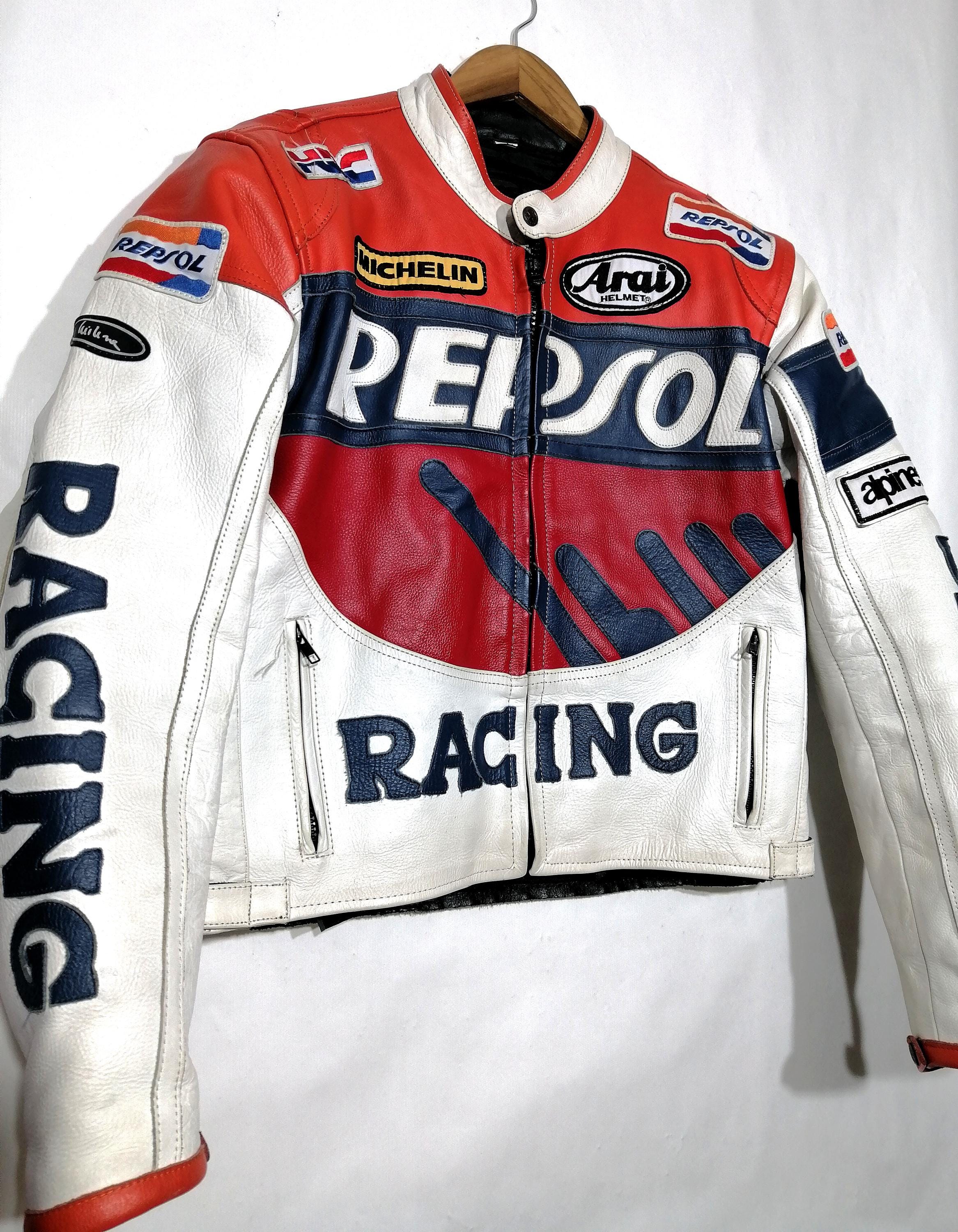 REPSOL バイクジャケット オレンジ/白/黒 marc-marquez-honda-repsol-