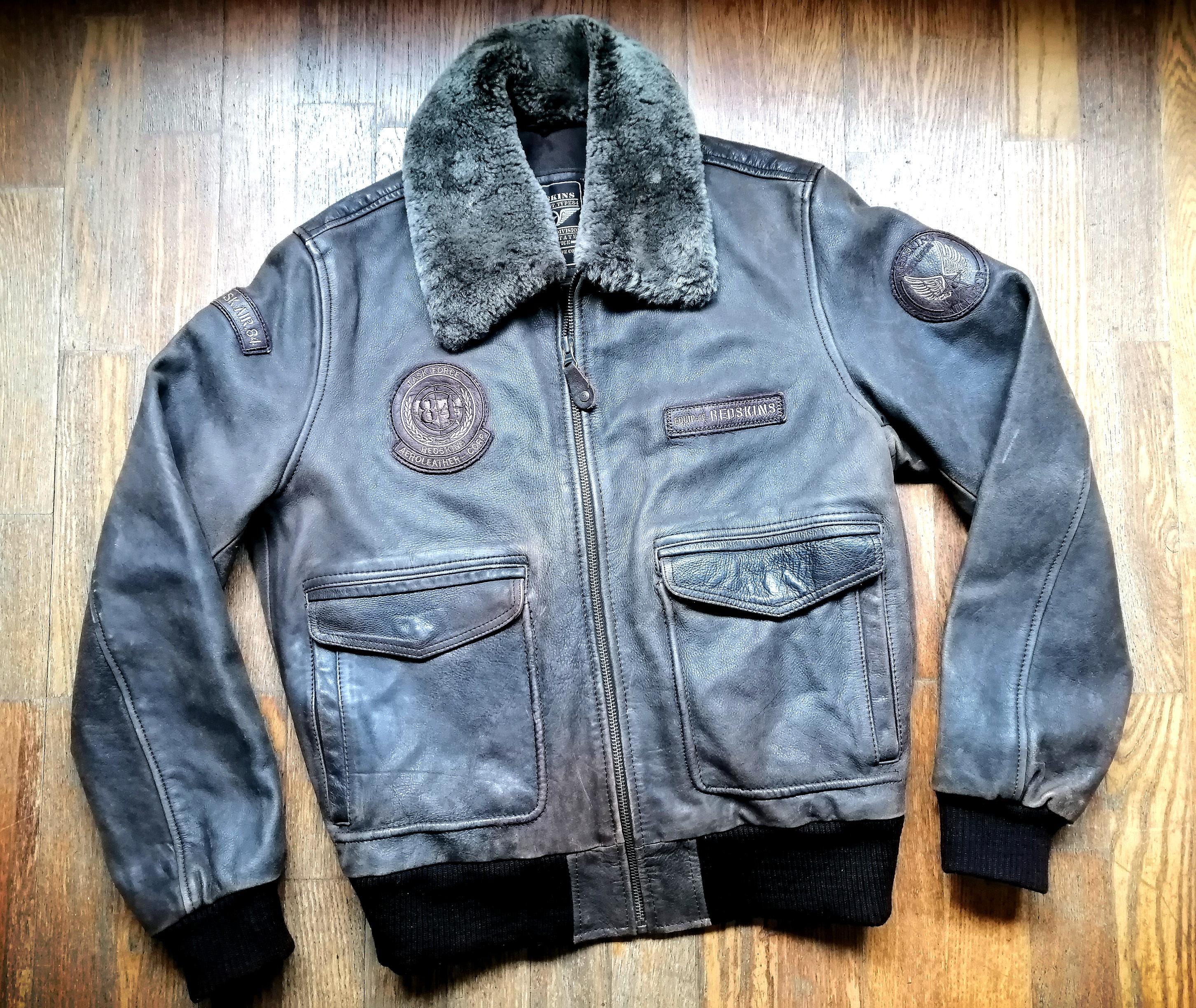 Vintage French Leather Jacket - Etsy Singapore