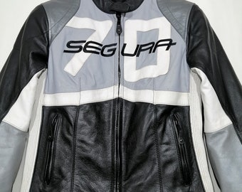 SECOND HAND SEGURA 70 motorcycle jacket made in France size S for women