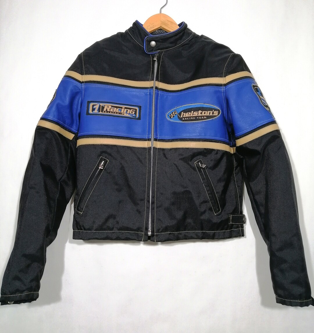 Helston Technical Motorcycle Jacket by SEGUNDA MANO Made in France Size S for Women Etsy
