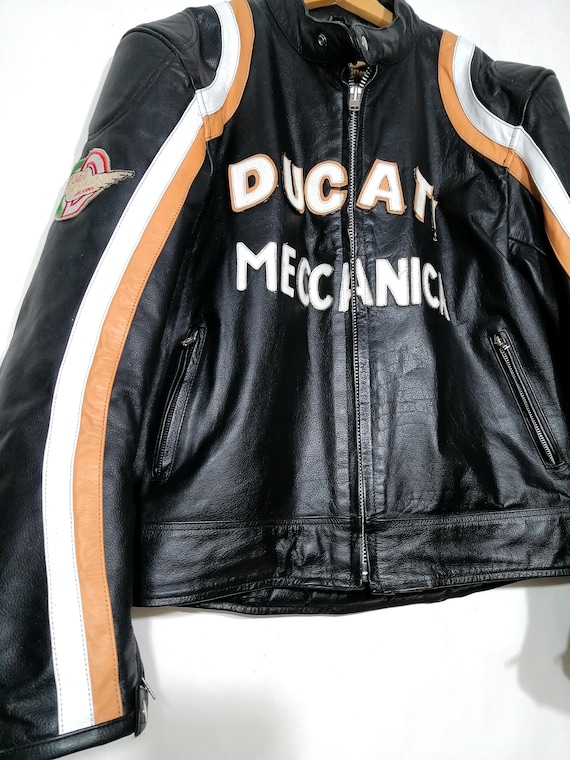 Chaqueta De Moto Meccanica Edition Ducati Style “cafe Racer” for
