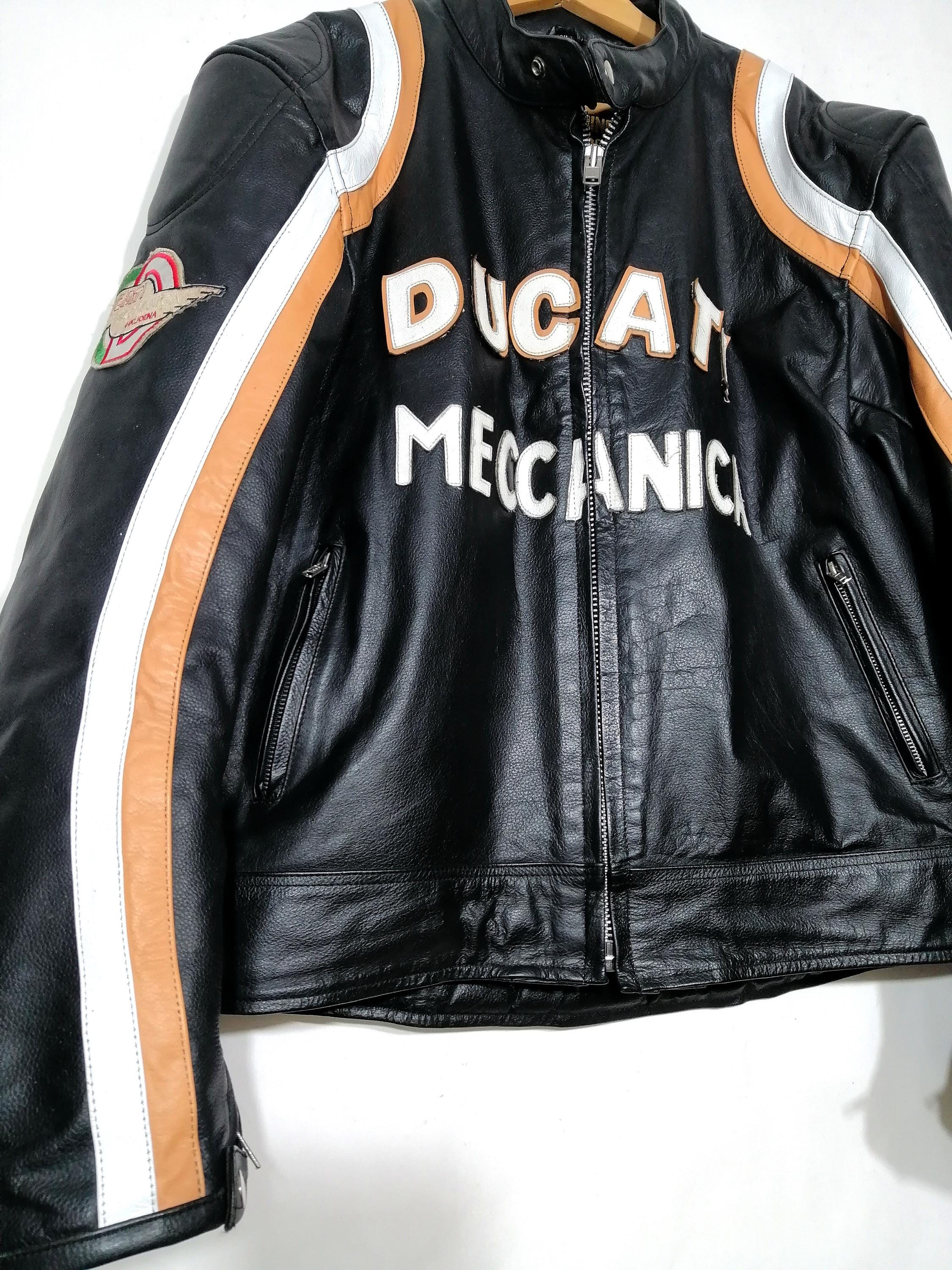 Chaqueta De Moto Meccanica Edition Ducati Style “cafe Racer” for