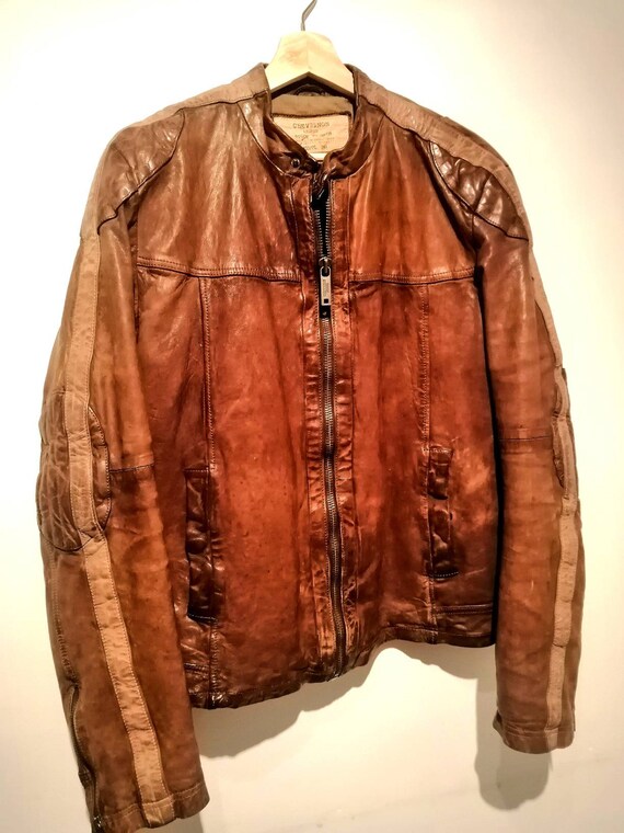 second hand leather biker jackets