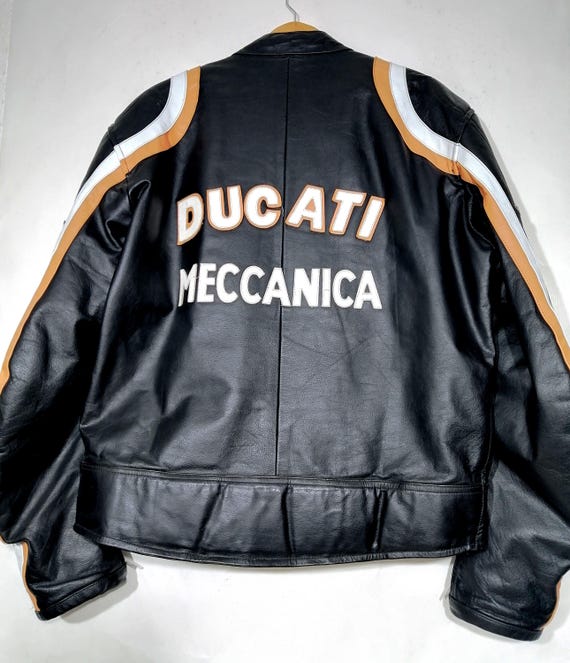 Chaqueta De Moto Meccanica Edition Ducati Style “cafe Racer” for
