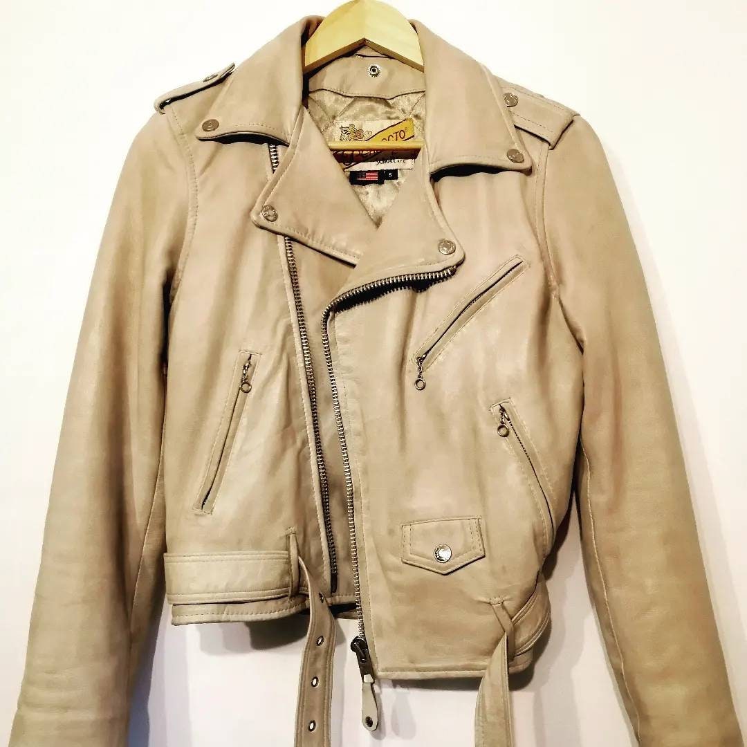 second hand leather biker jackets