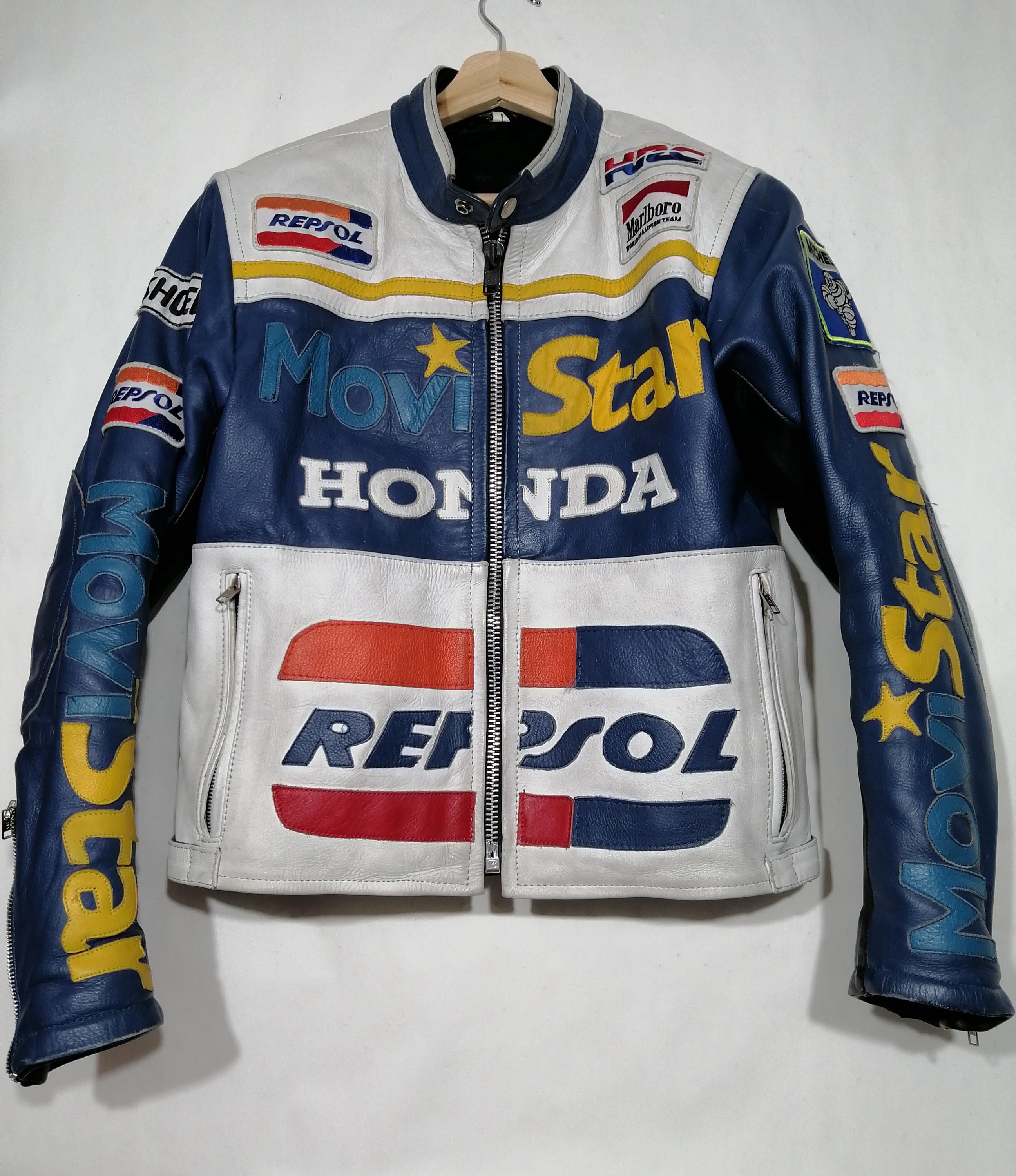 REPSOL バイク用レザージャケット Honda repsol jacket - Etsy 日本