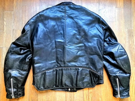 Beautiful Vintage Segura 70 Motorcycle Leather Jacket From the 80s